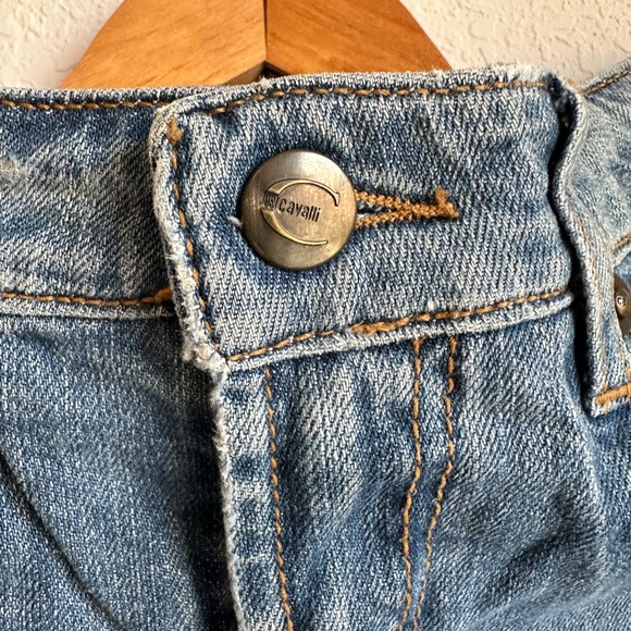 Roberto Cavalli Just Cavalli jeans US 27 Straight leg. Y2K - Picture 13 of 14